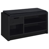 Orleans Furniture - Coaster - Arrington Storage Bench Black - 910323