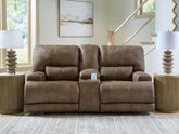 Orleans Furniture - Ashley Furniture - Beckley Place Living Room - 2 Seat PWR REC Sofa ADJ HDREST / Earth - PC9180247