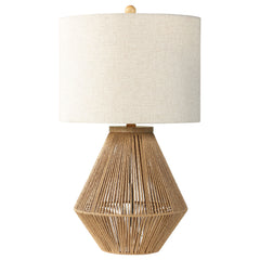 Orleans Furniture - Coaster - Pryor Drum Shade Handwoven Rope Table Lamp Natural - 920011