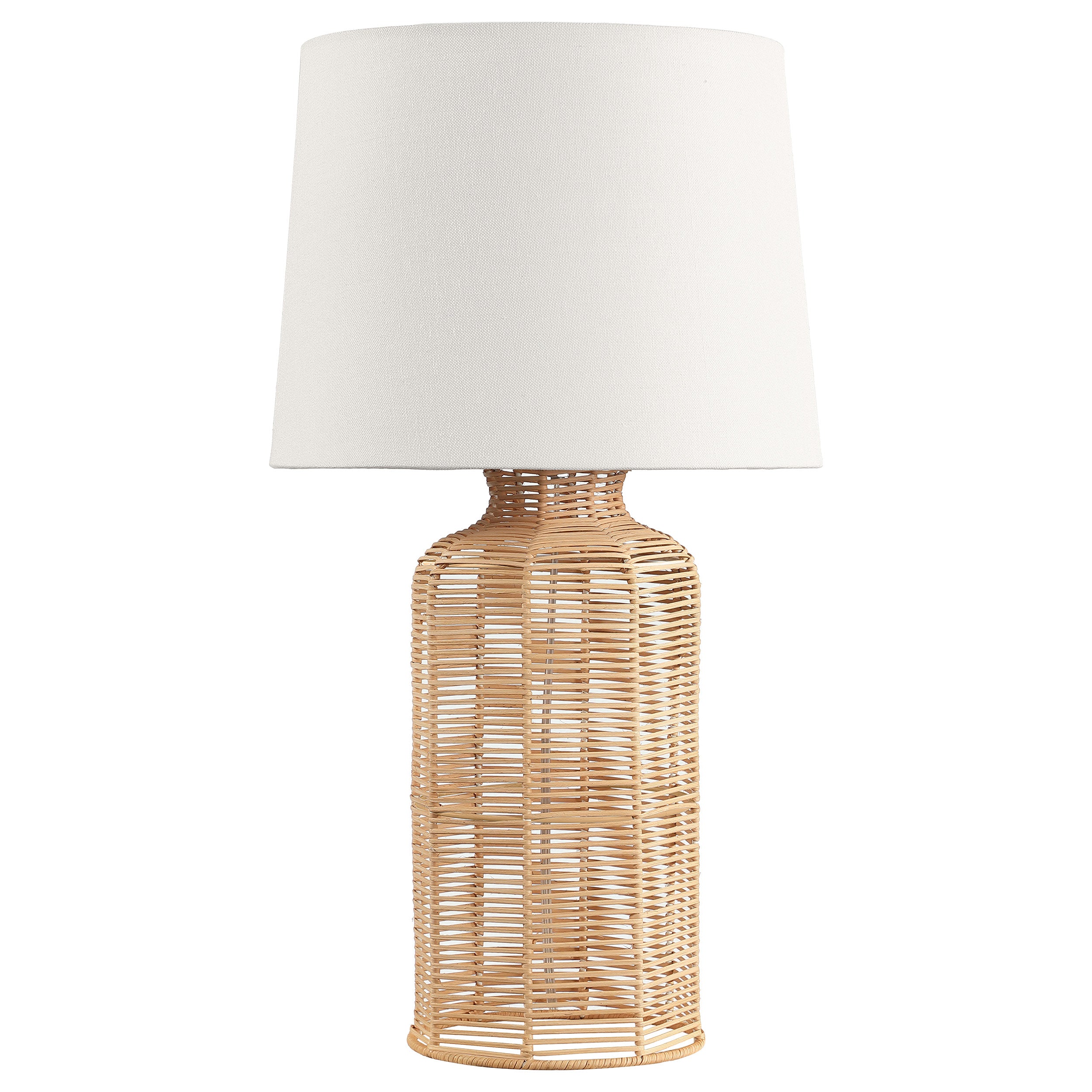 Orleans Furniture - Coaster - Nairobi Empire Shade Handwoven Rattan Table Lamp Natural - 920013