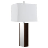 Orleans Furniture - Coaster - Elena 30-inch Square Tapered Mirrored Table Lamp Brown - 920177