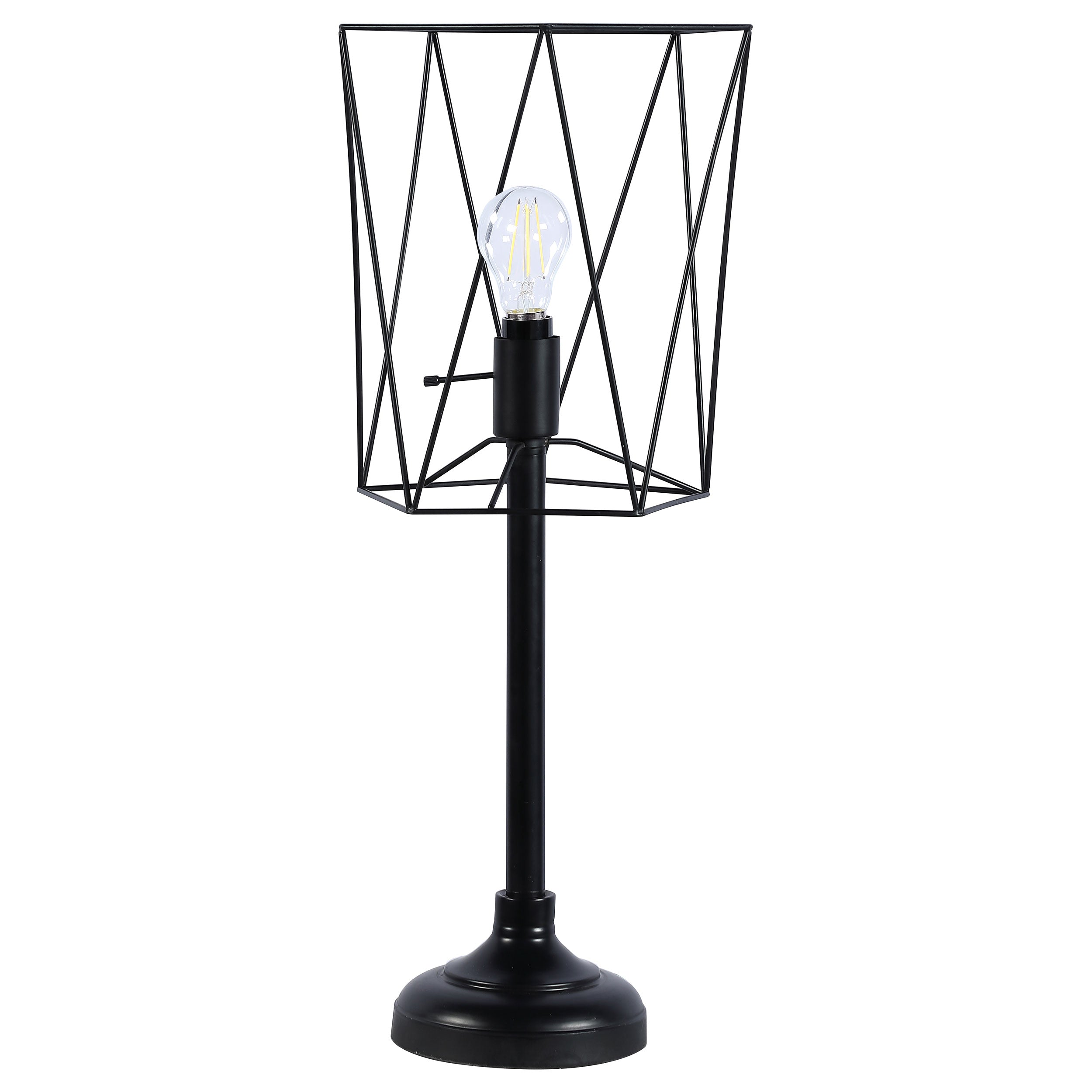 Orleans Furniture - Coaster - Mayfield 26-inch Open Frame Torch Table Lamp Black - 920197