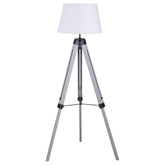Orleans Furniture - Coaster - Dayton 56-inch Empire Shade Metal Tripod Floor Lamp Grey - 920212