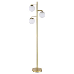 Orleans Furniture - Coaster - Sena 66-inch Spherical Bulb Tree Metal Floor Lamp Gold - 920214