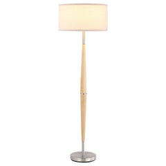 Orleans Furniture - Coaster - Flanary 58-inch Drum Shade Tapered Floor Lamp Natural - 920239
