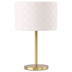 Orleans Furniture - Coaster - Ramiro 66-inch Drum Shade Metal Bedside Table Lamp Gold - 920304
