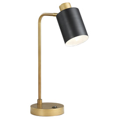 Orleans Furniture - Coaster - Cherise 18-inch Adjustable Angle Table Lamp Antique Brass - 923303