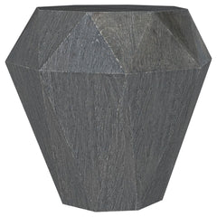Orleans Furniture - Coaster - Jacinto Octagonal Solid Mango Wood Side Table Grey - 931159