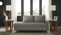Orleans Furniture - Ashley Furniture - Lyman Living Room - RAF Corner Chaise / Graphite - 9330317