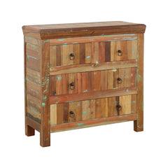 Orleans Furniture - Coaster - Harper 4-drawer Solid Reclaimed Wood Accent Cabinet Brown - 950366