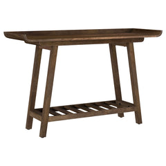 Orleans Furniture - Coaster - Ornelas 46-inch Console Table with Slatted Shelf Mango Brown - 950415