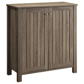Orleans Furniture - Coaster - Marisa 4-shelf Engineered Wood Shoe Cabinet Dark Taupe - 950551