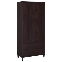 Orleans Furniture - Coaster - Wadeline 2-door Tall Accent Storage Cabinet Rustic Tobacco - 950724
