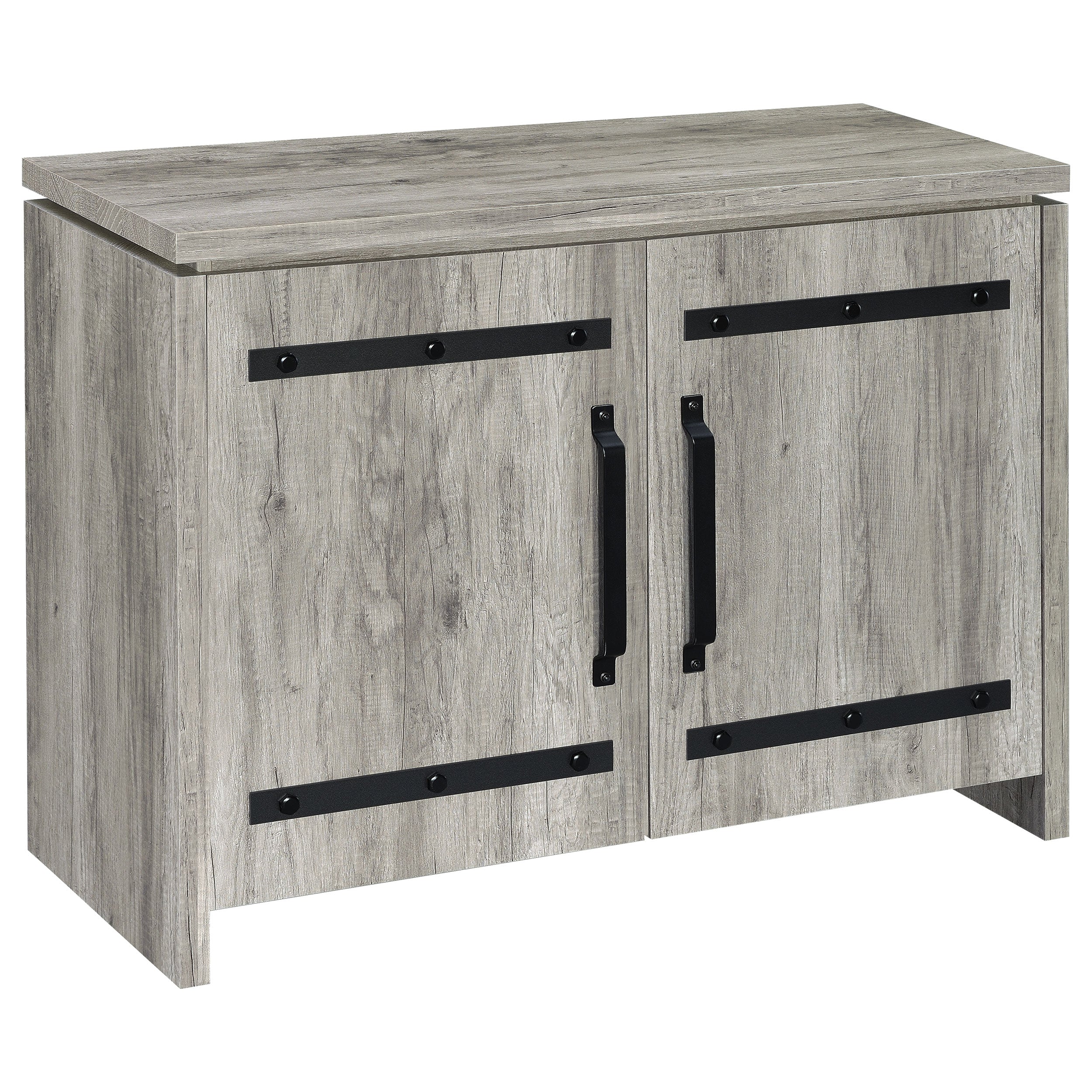 Orleans Furniture - Coaster - Enoch 2-door Engineered Wood Accent Cabinet Grey Driftwood - 950785