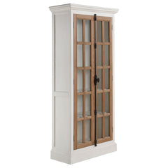 Orleans Furniture - Coaster - Tammi 2-door Wood Tall Cabinet Distressed White and Brown - 950965