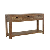 Orleans Furniture - Coaster - Esther 3-drawer Wood Console Table Natural Sheesham - 952853