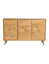 Orleans Furniture - Coaster - Alyssum 3-door Mango Wood Accent Cabinet Natural - 953460