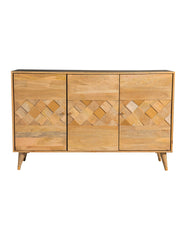 Orleans Furniture - Coaster - Alyssum 3-door Mango Wood Accent Cabinet Natural - 953460