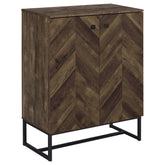 Orleans Furniture - Coaster - Carolyn 2-door Engineered Wood Accent Cabinet Rustic Oak - 959639