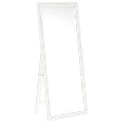 Orleans Furniture - Coaster - Windrose 28 x 67 Inch Tempered LED Standing Mirror White - 960963