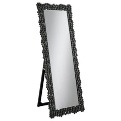 Orleans Furniture - Coaster - Mckay 24 x 63 Inch Acrylic Frame Standing Mirror Smokey Grey - 961422