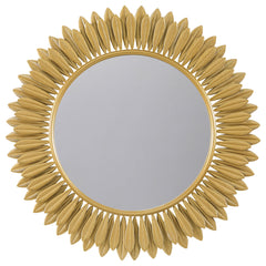 Orleans Furniture - Coaster - Tuscany 35 x 35 Inch Sunburst Wall Mirror Gold - 961449