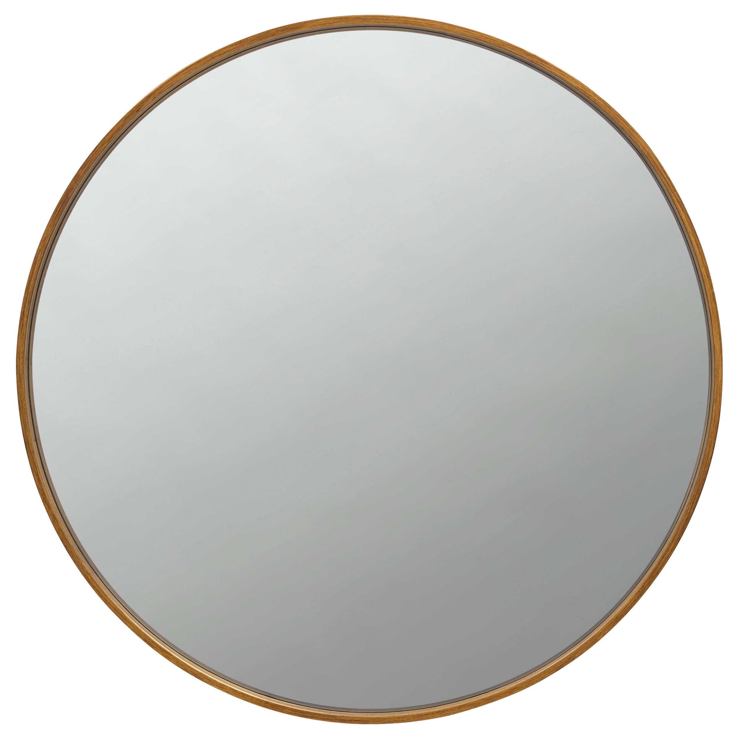 Orleans Furniture - Coaster - O'Malley 40 x 40 Inch Round Framed Wall Mirror Brass - 961488