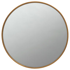 Orleans Furniture - Coaster - O'Malley 40 x 40 Inch Round Framed Wall Mirror Brass - 961488
