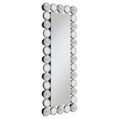 Orleans Furniture - Coaster - Aghes 24 x 62 Inch Wall Mirror with Lighting Silver - 961623