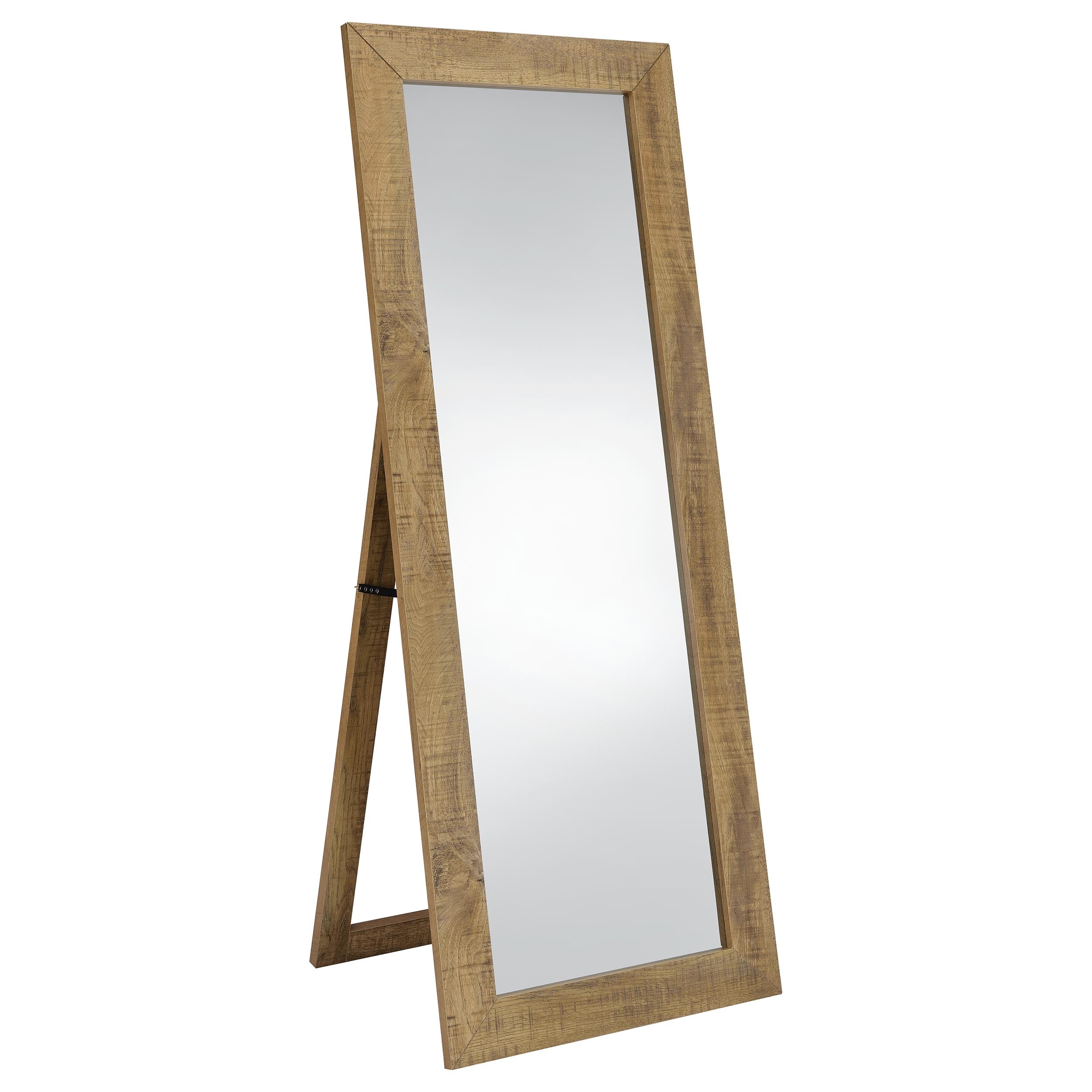 Orleans Furniture - Coaster - Cadence Tempered Glass Full Length Standing Mirror Mango - 961654