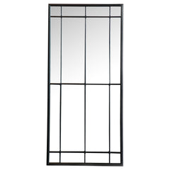 Orleans Furniture - Coaster - Annetta 24 x 52 Inch Window Pane Floor or Wall Mirror Black - 962913