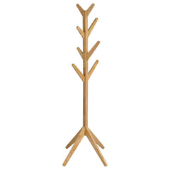 Orleans Furniture - Coaster - Margaret Solid Wood Coat Rack Clothing Hanger Natural Oak - 983271