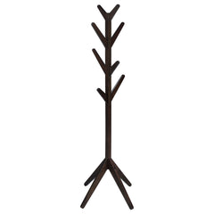 Orleans Furniture - Coaster - Margaret Solid Wood Coat Rack Clothing Hanger Cappuccino - 983273