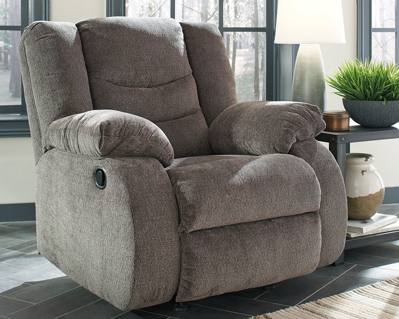 Orleans Furniture - Ashley Furniture - Tulen Living Room - Reclining Sofa / Gray - 9860688
