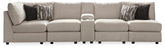 Orleans Furniture - Ashley Furniture - Kellway Sectional - 3-Piece Sectional Loveseat / Bisque - 98707S8