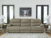Orleans Furniture - Ashley Furniture - Narwhal Place Sectional - 5-Piece Power Reclining Sectional / Pebble - PC99201S8