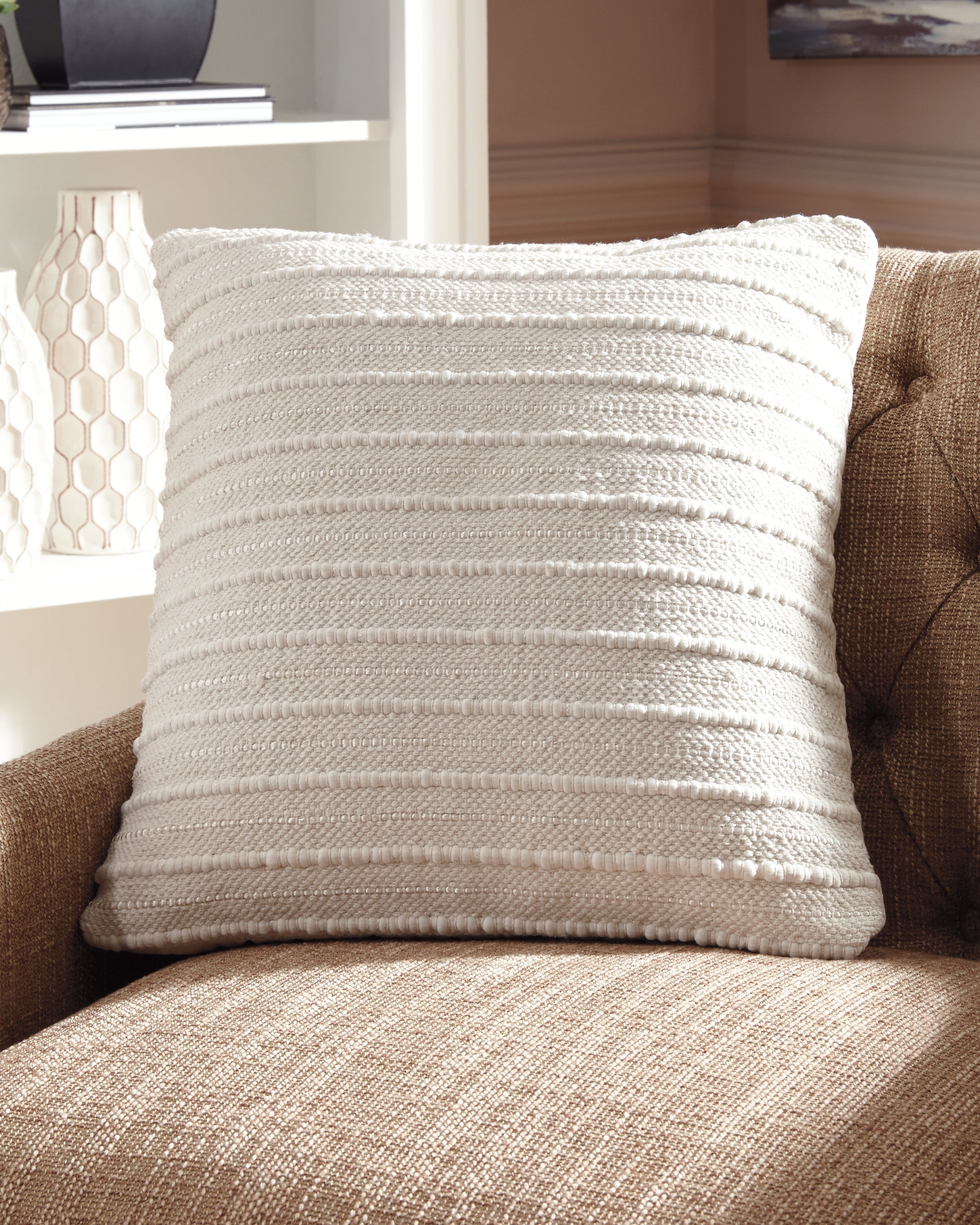 Orleans Furniture - Ashley Furniture - Theban Pillows - Pillow (4/CS) / Cream - A1000454
