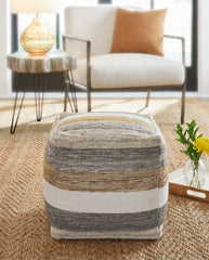 Orleans Furniture - Ashley Furniture - Josalind Pouf - Pouf / Multi - A1000935