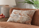 Orleans Furniture - Ashley Furniture - Aprover Pillows - Pillow (4/CS) / Rust/Gray/White - A1001040