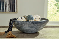 Orleans Furniture - Ashley Furniture - Meadie Bowl - Bowl / Distressed White - A2000789