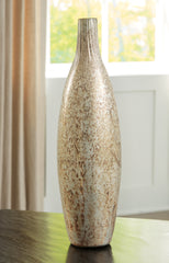 Orleans Furniture - Ashley Furniture - Plawite Vase - Vase / Antique Silver Finish - A2000639
