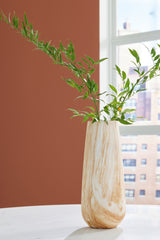 Orleans Furniture - Ashley Furniture - Cammen Vase - Vase / Tan/White - A2000647