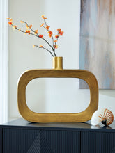 Orleans Furniture - Ashley Furniture - Lawtonville Vase - Vase / Antique Gold Finish - A2000751