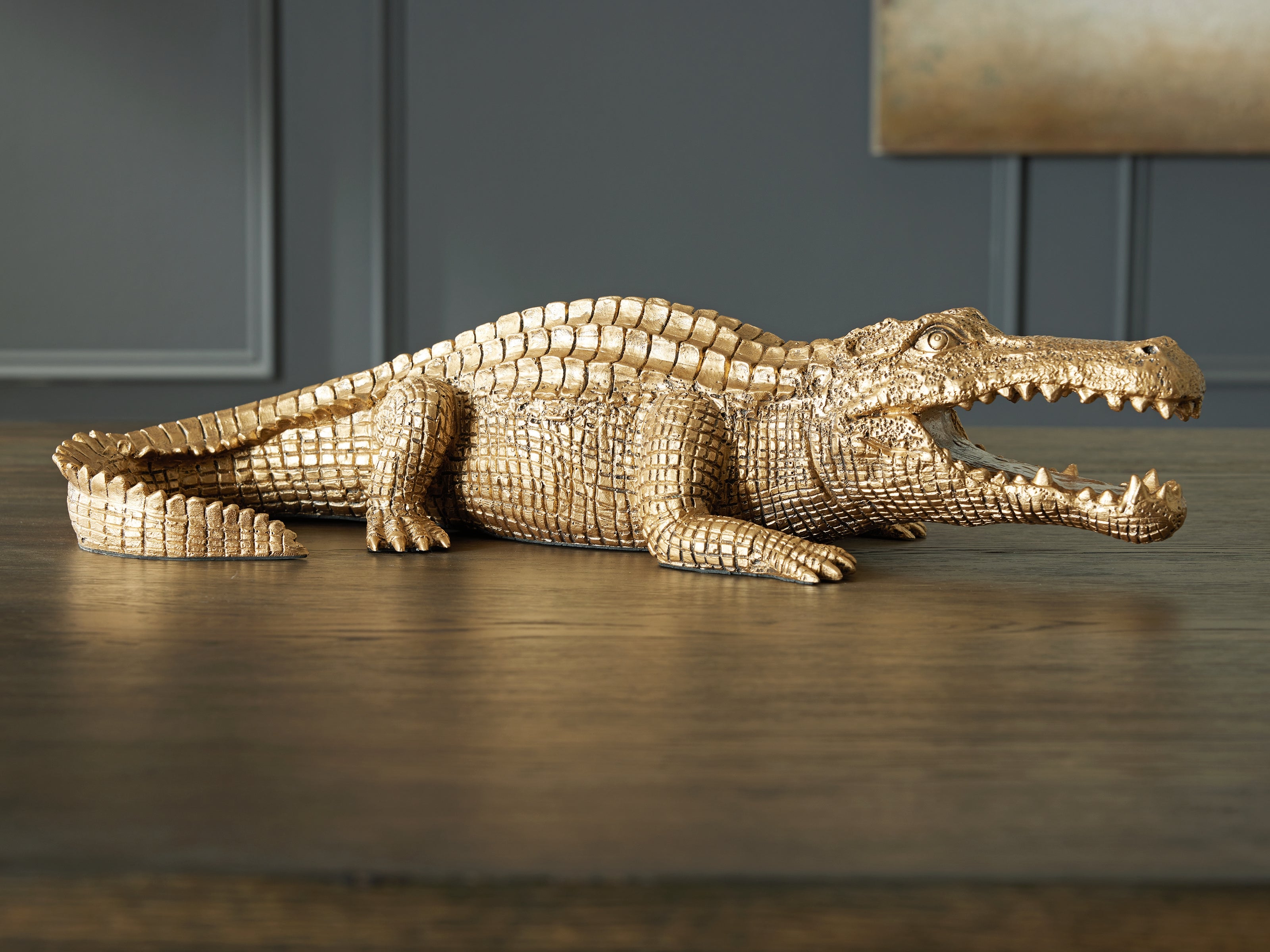 Orleans Furniture - Ashley Furniture - Lauretman Sculpture - Sculpture / Antique Gold Finish - A2000765