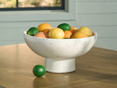 Orleans Furniture - Ashley Furniture - Dallinworth Bowl - Bowl / White/Black - A2000833