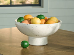 Orleans Furniture - Ashley Furniture - Dallinworth Bowl - Bowl / White/Black - A2000833