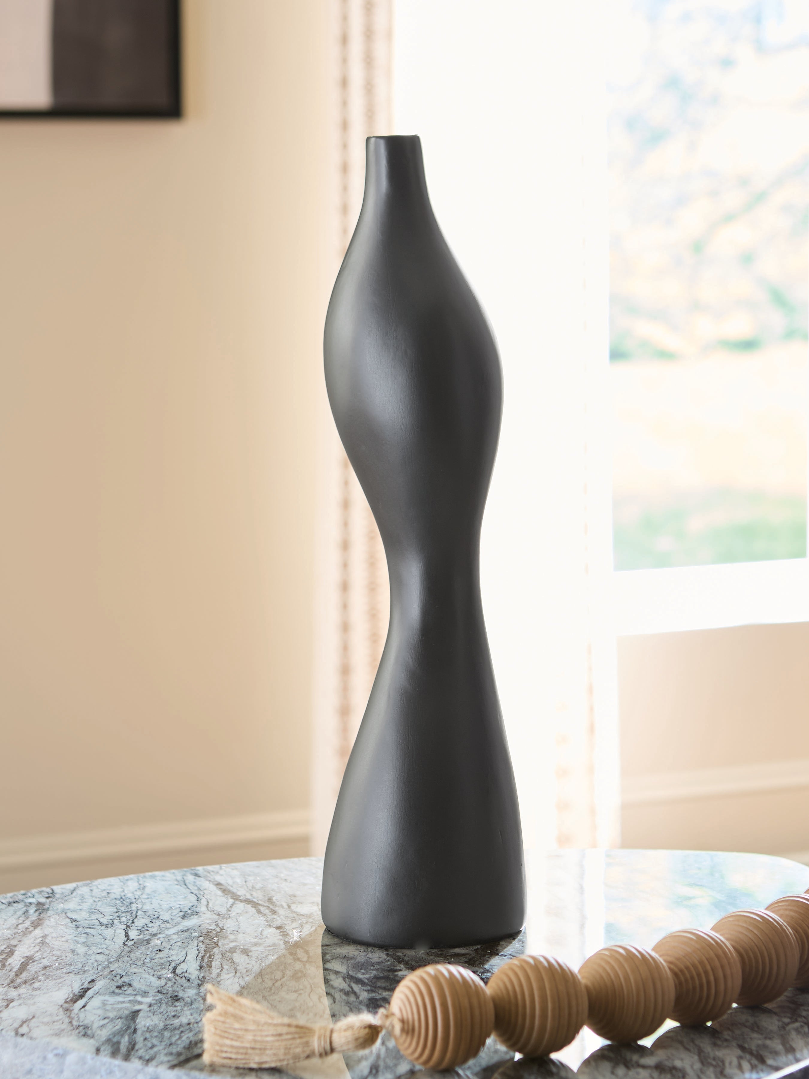 Orleans Furniture - Ashley Furniture - Judsen Vase - Vase / Black - A2000835