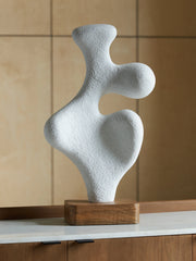 Orleans Furniture - Ashley Furniture - Lavarsen Sculpture - Sculpture / White/Brown - A2000840