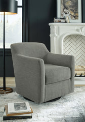 Orleans Furniture - Ashley Furniture - Bradney Swivel Accent Chair - Swivel Accent Chair / Tumbleweed - A3000323