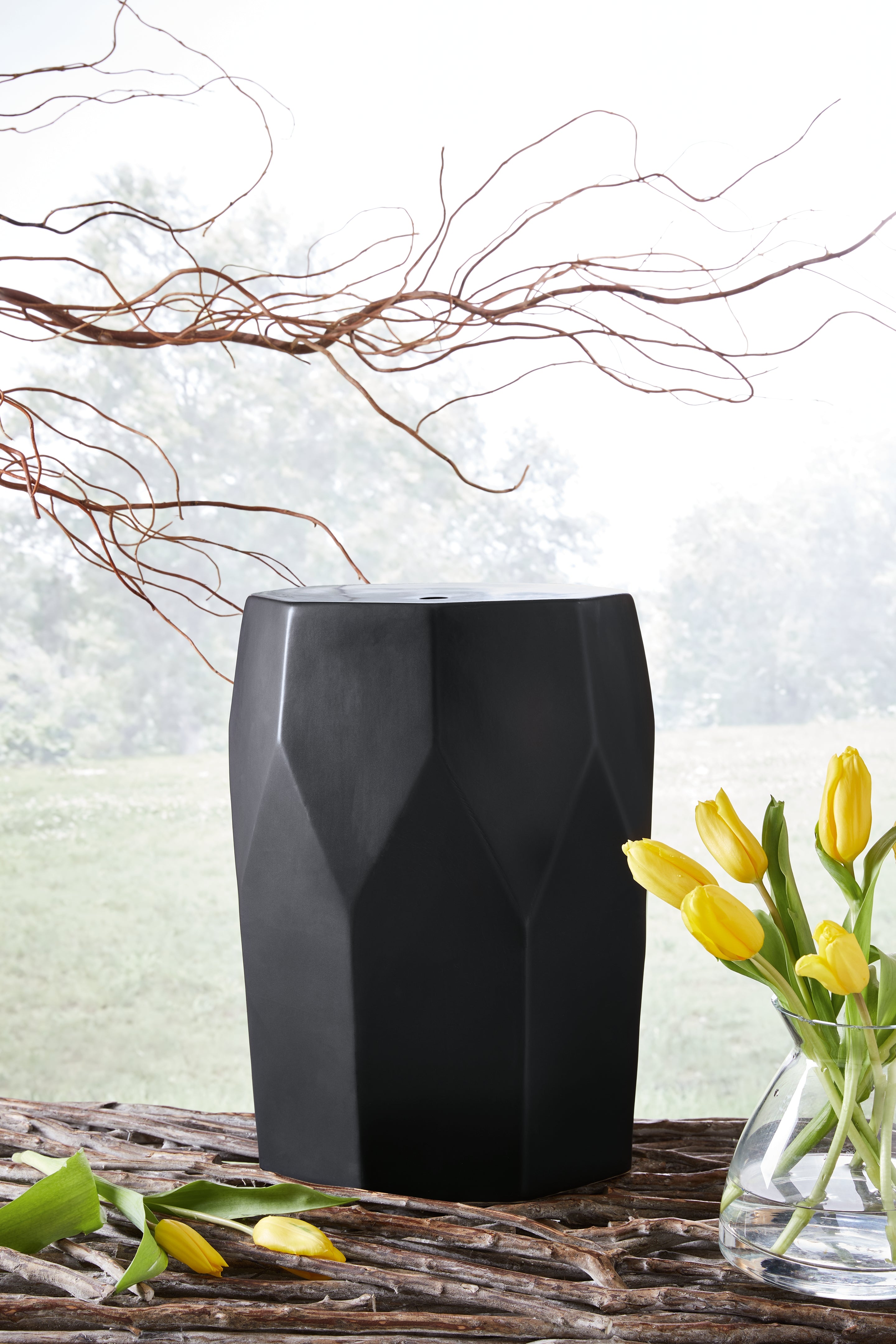 Orleans Furniture - Ashley Furniture - Rhysworth Stool - Stool / Black - A3000632